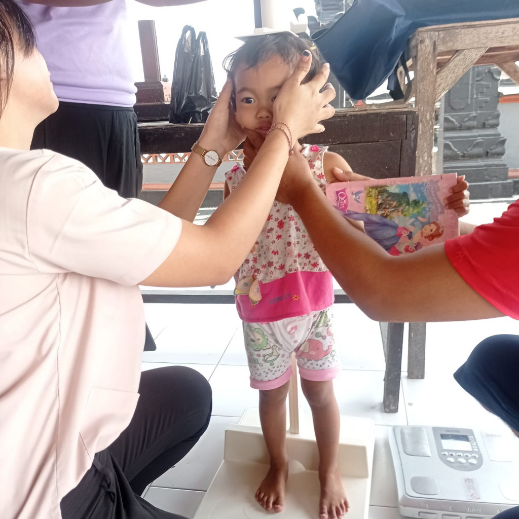 Kegiatan Posyandu Balita Br. Kelepekan